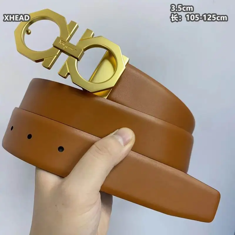 Ferragamo belt 35mmX105-125cm 8L119